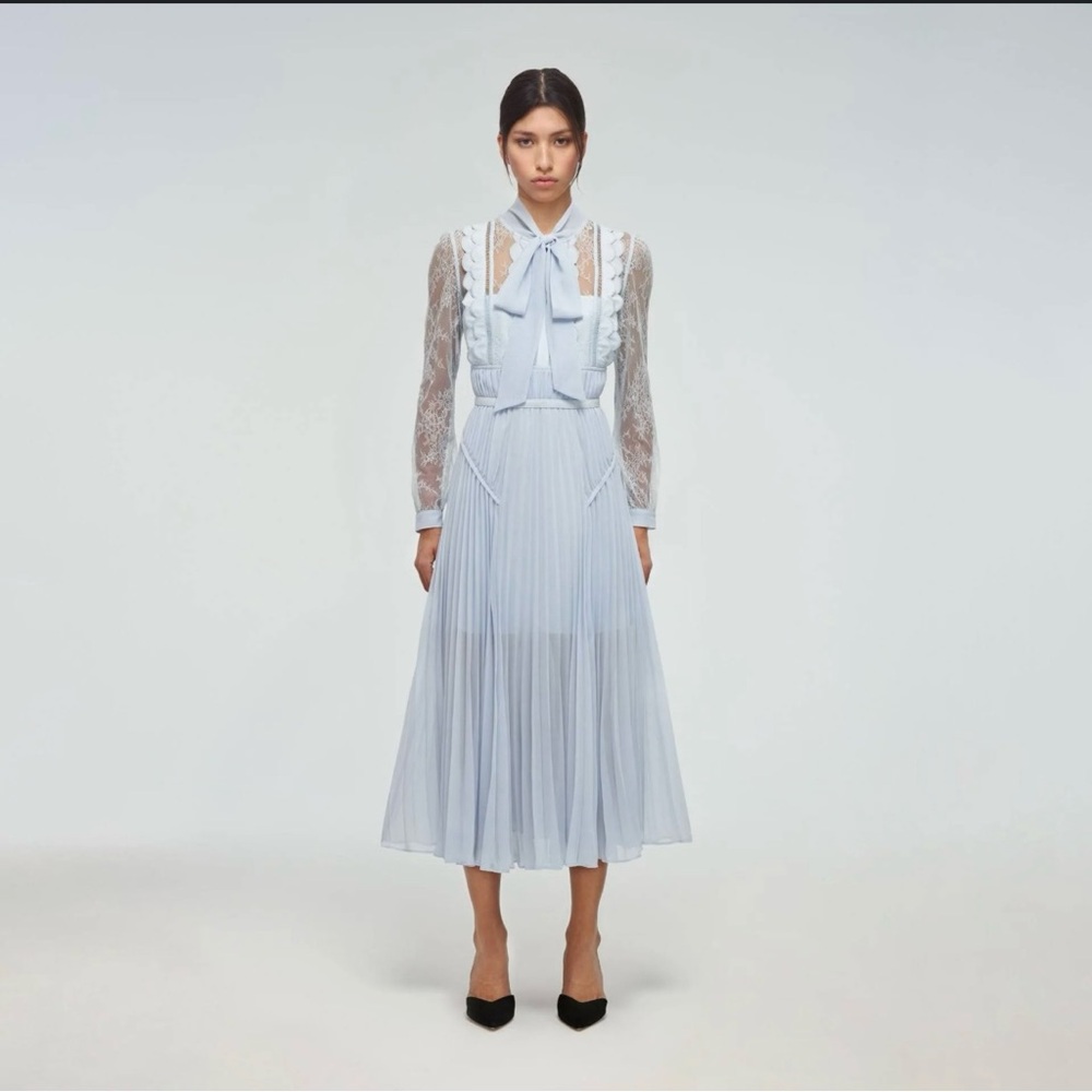 NWT SELF PORTRAIT MIDI DRESS